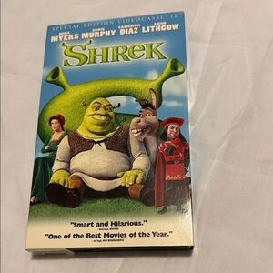 Dreamworks Shrek VHS